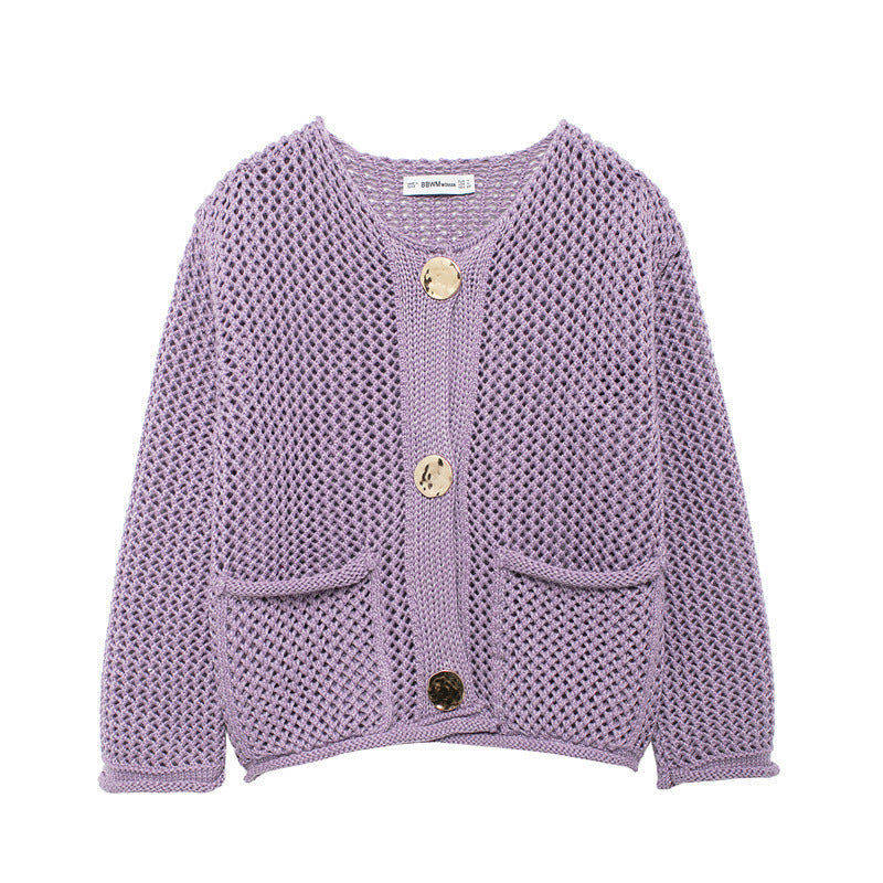 Veluvia™ | Cardigan Tricot Élégance Automnale Luxlili