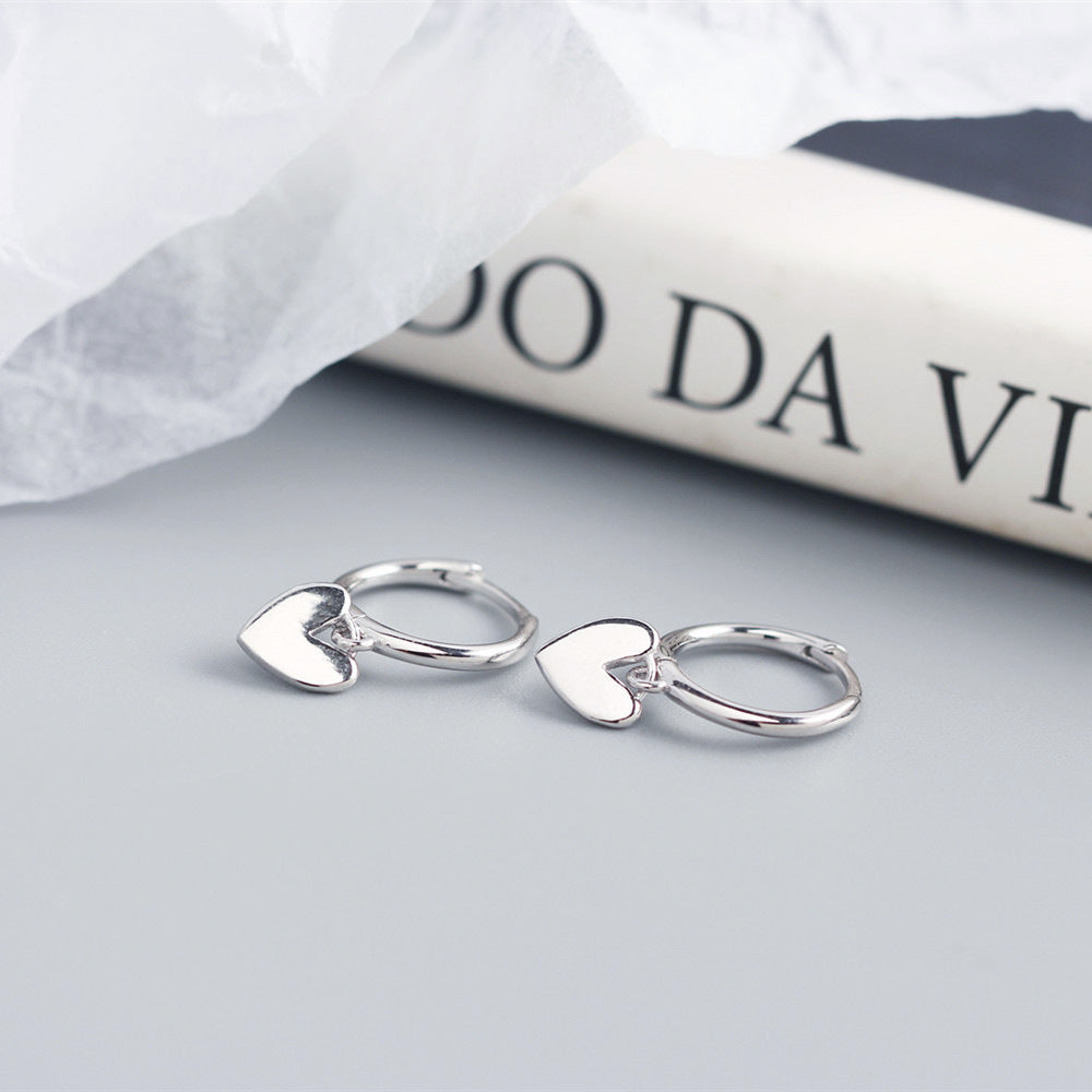 Luxlili | Boucles d’oreilles cœur – Bijoux haut de gamme au style raffiné Laurienne Paris