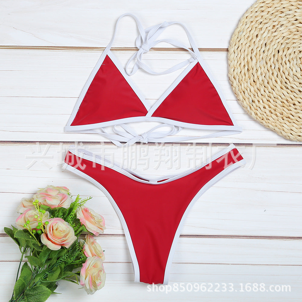Bikini 2 pièces à liens Laurienne Paris