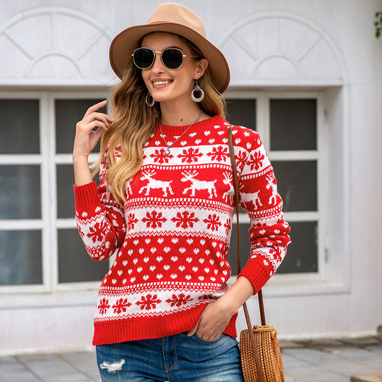 Cachemira™ | Pull Noël Flocon de Neige Luxlili
