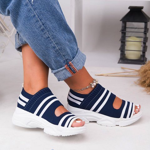 Sandales légères femme – confort & semelle épaisse Laurienne Paris