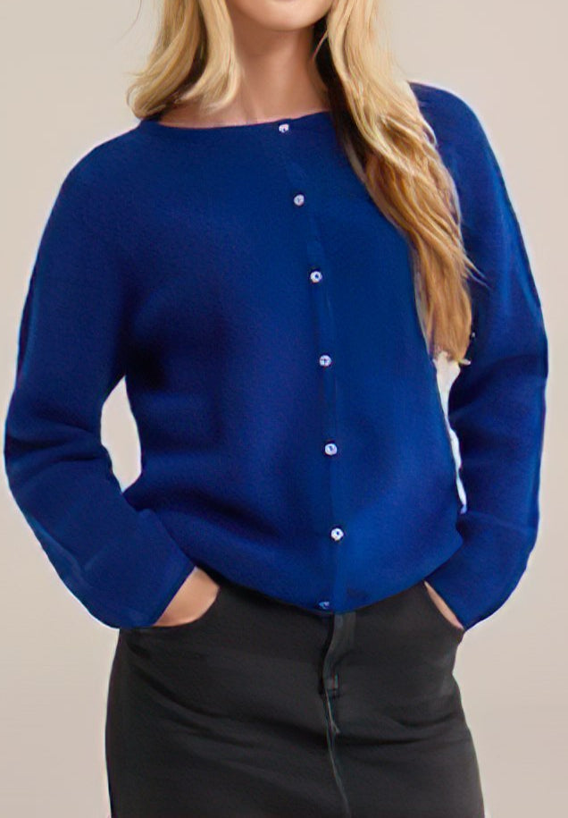 Tricotis™ | Cardigan Tricoté Boutonné Femme Luxlili