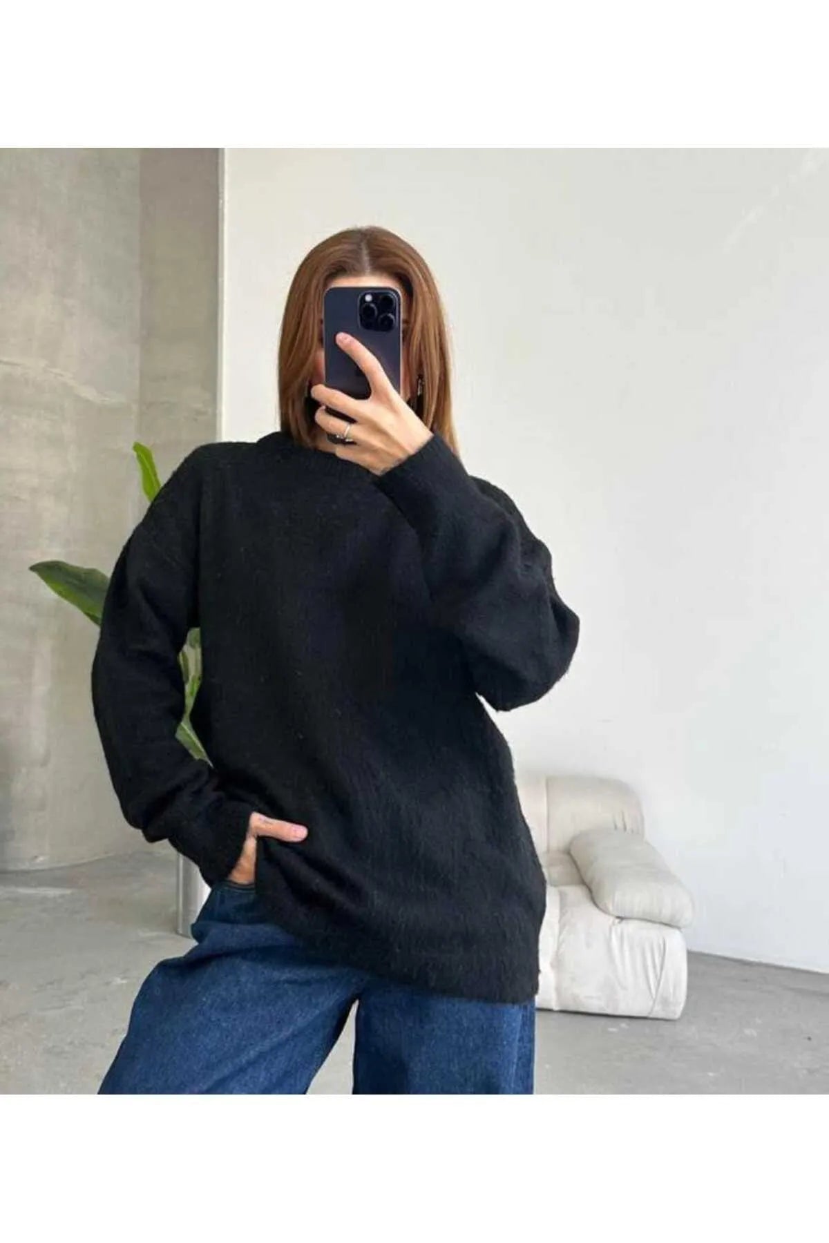 Elastéa™ | Pull Long Élastique Ample pour Femmes Luxlili