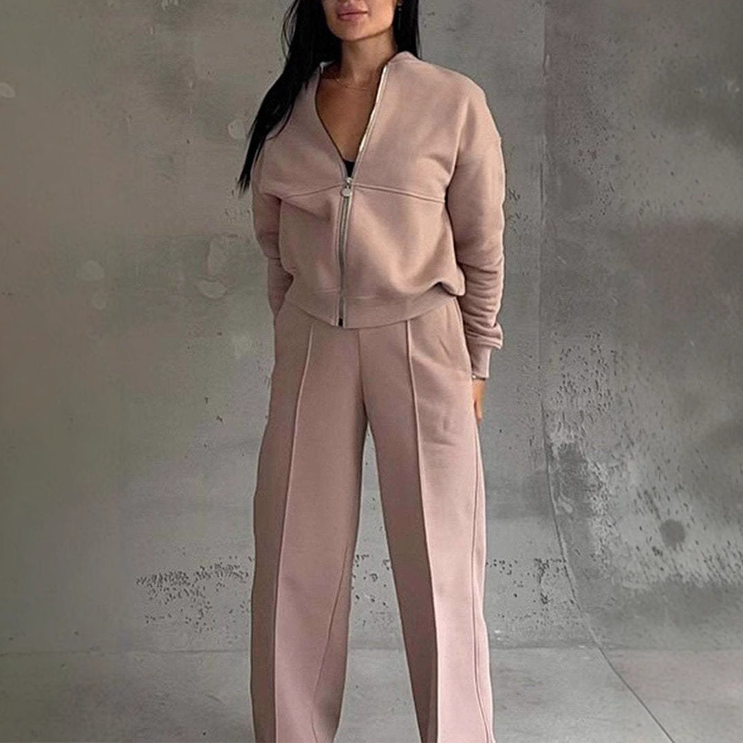 Luxiva™ | Ensemble Zip & Pantalon Ample luxlili