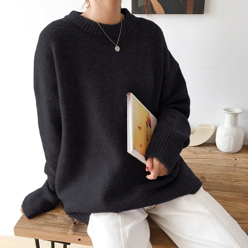 Elastéa™ | Pull Long Élastique Ample pour Femmes Luxlili
