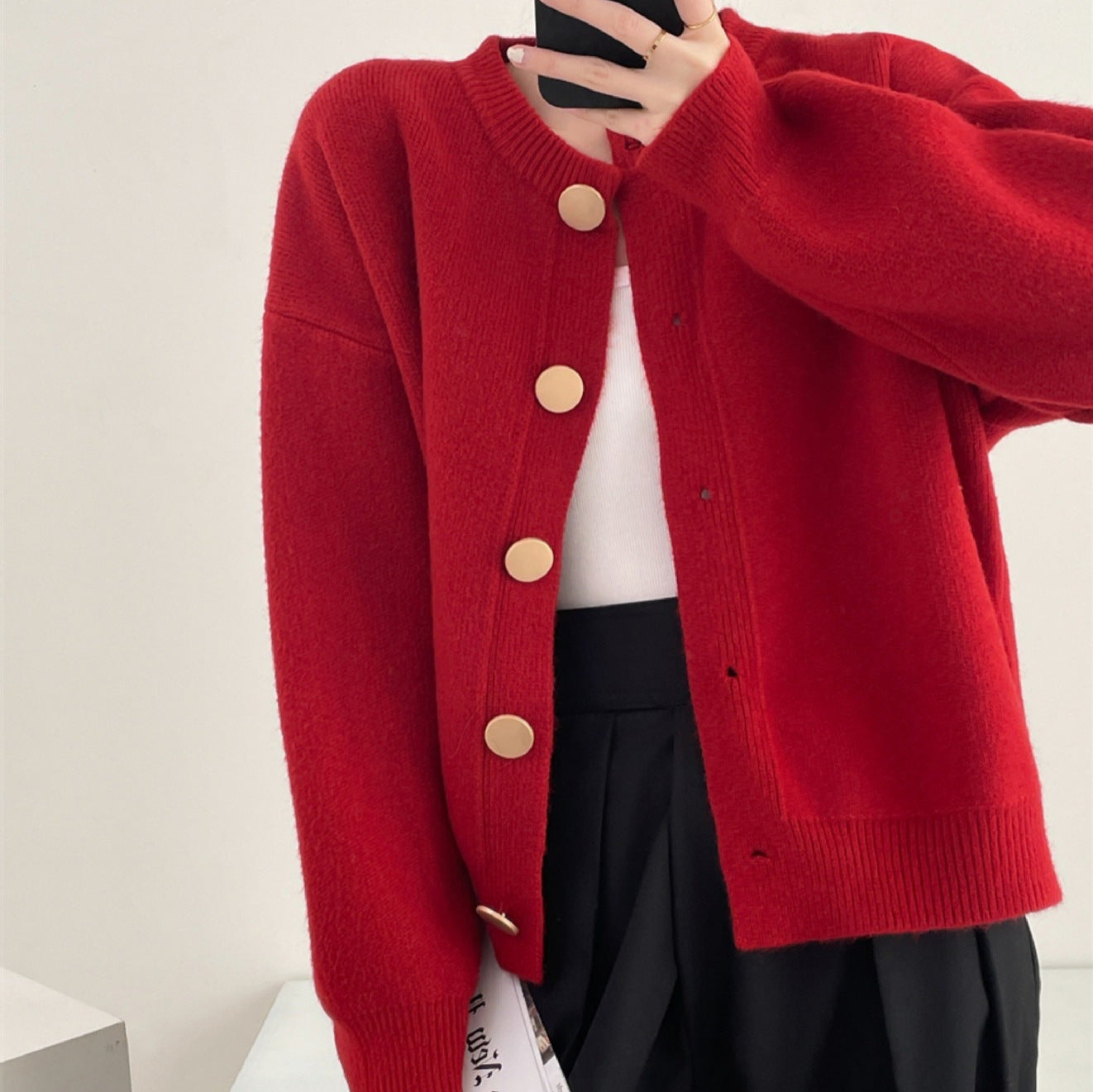 Soléa™ | Cardigan Maille Loose Chic Luxlili