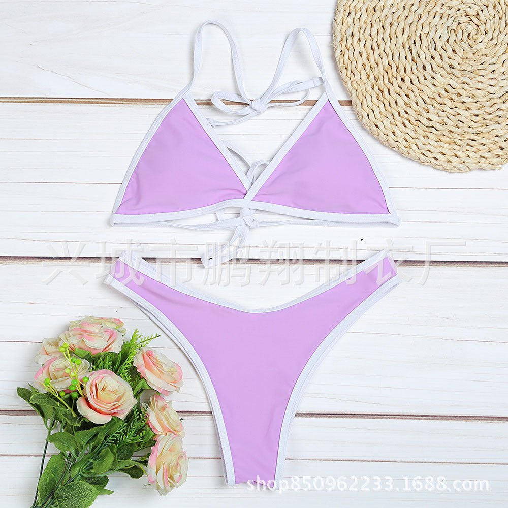 Bikini 2 pièces à liens Laurienne Paris