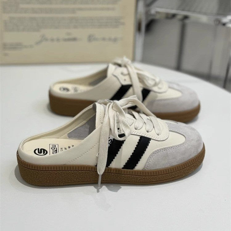 Women's Mid-Season Fall Slippers - Casual Outdoor Sneakers Laurienne Paris
