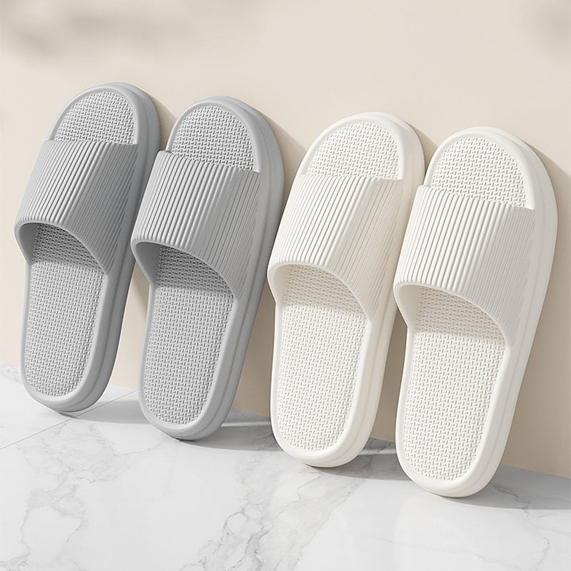 Luxlili | Chaussons d’intérieur à rayures pour femmes et hommes Laurienne Paris