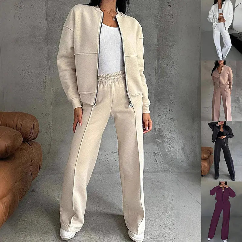 Luxiva™ | Ensemble Zip & Pantalon Ample luxlili