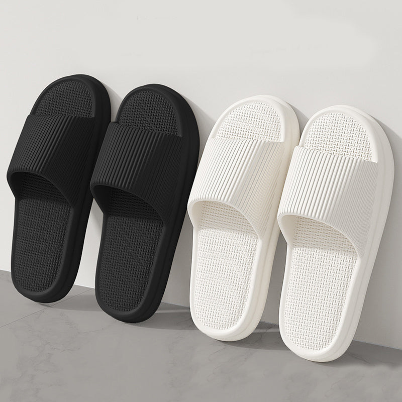 Luxlili | Chaussons d’intérieur à rayures pour femmes et hommes Laurienne Paris