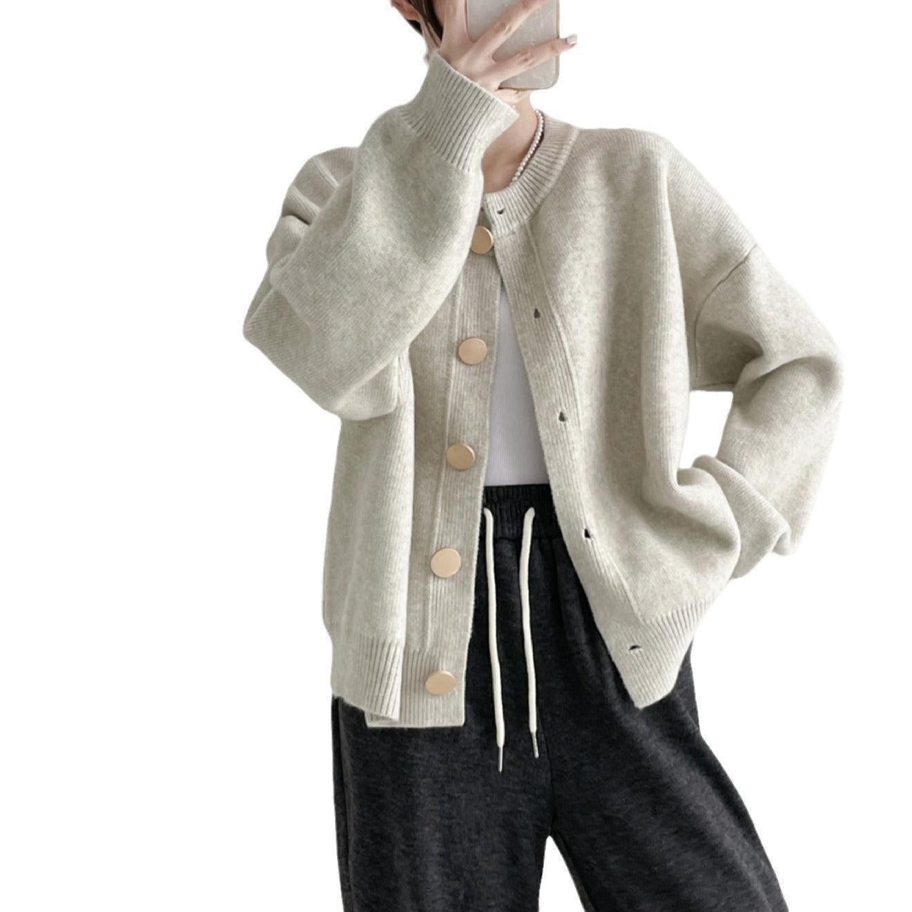 Soléa™ | Cardigan Maille Loose Chic Luxlili