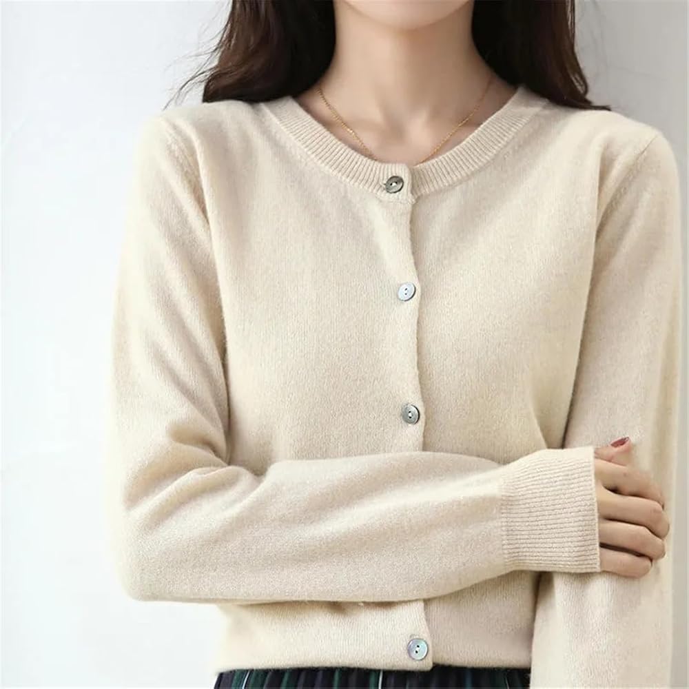 Tricotis™ | Cardigan Tricoté Boutonné Femme Luxlili