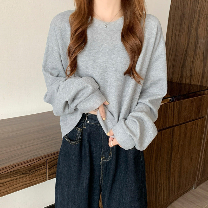 Chicova™ | Pull à Manches Longues et Col Rond Luxlili