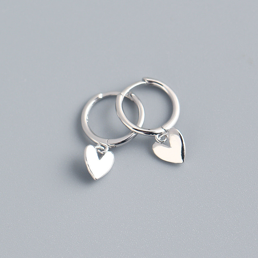 Luxlili | Boucles d’oreilles cœur – Bijoux haut de gamme au style raffiné Laurienne Paris
