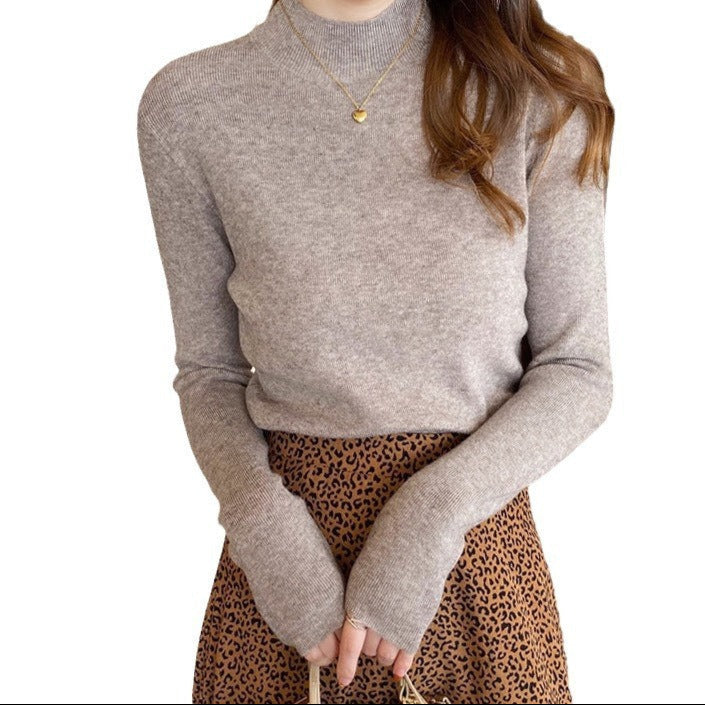 Chaleva™ | Pull Mi-Haut en Cachemire luxlili