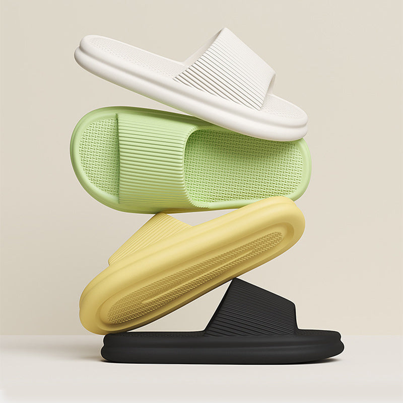 Luxlili | Chaussons d’intérieur à rayures pour femmes et hommes Laurienne Paris