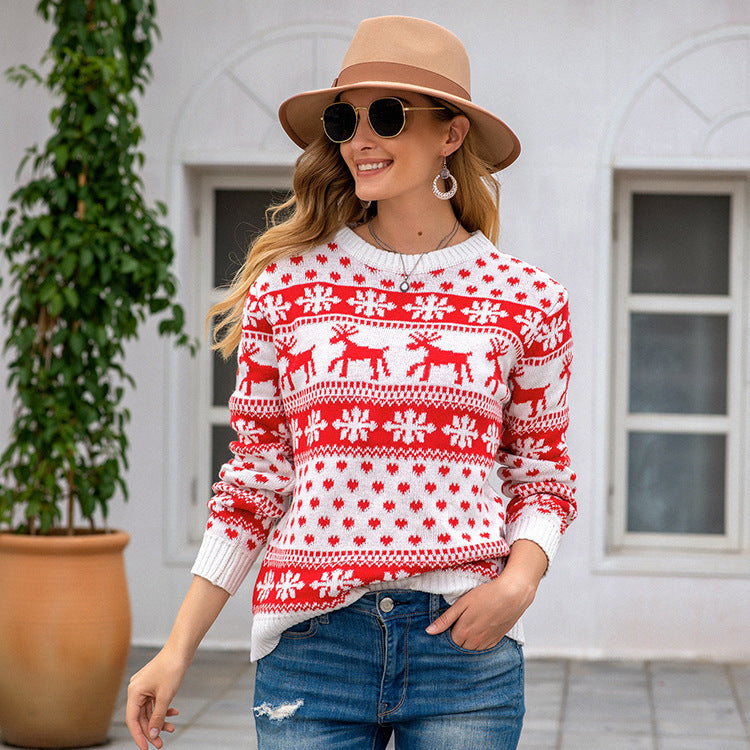Cachemira™ | Pull Noël Flocon de Neige Luxlili