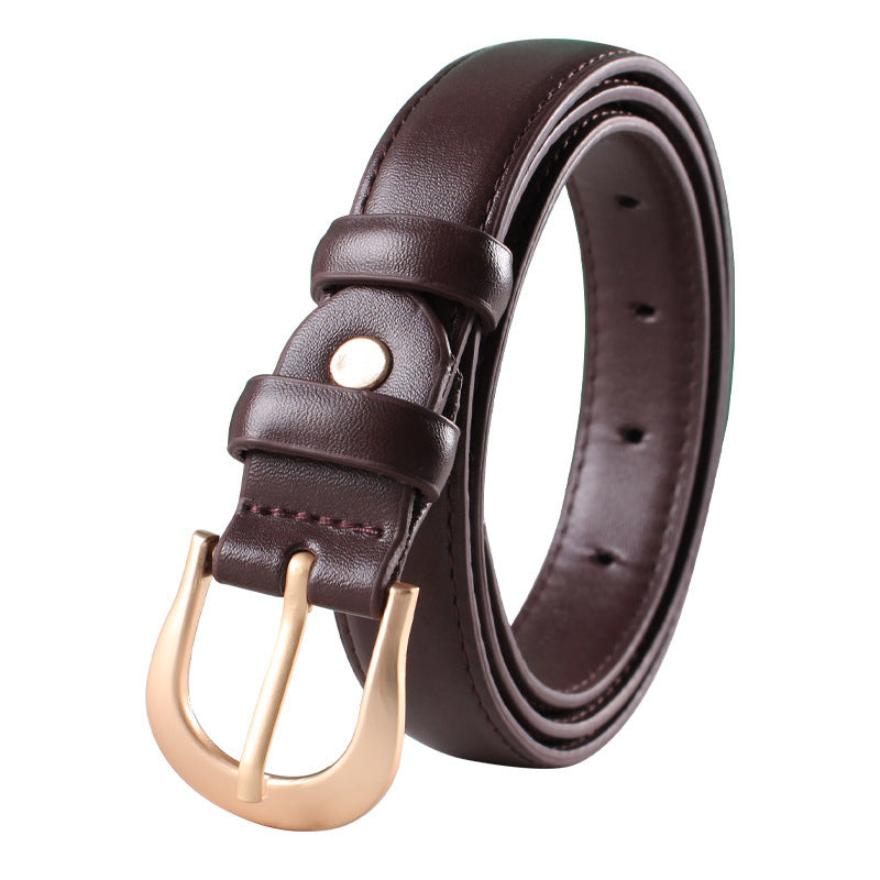 Luxlili | Ceinture marron pour femme - accessoire tendance Laurienne Paris