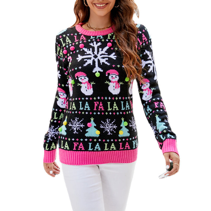 Fibréa™ | Pull Bonhomme de Neige Luxlili