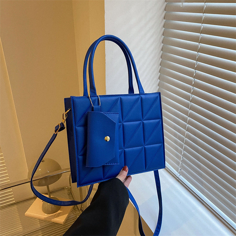 Luxe | Sac à carreaux avec mini portefeuille Luxlili