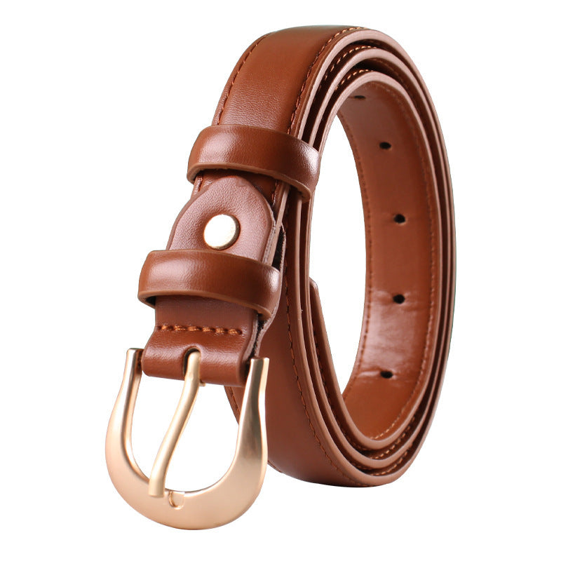 Luxlili | Ceinture marron pour femme - accessoire tendance Laurienne Paris