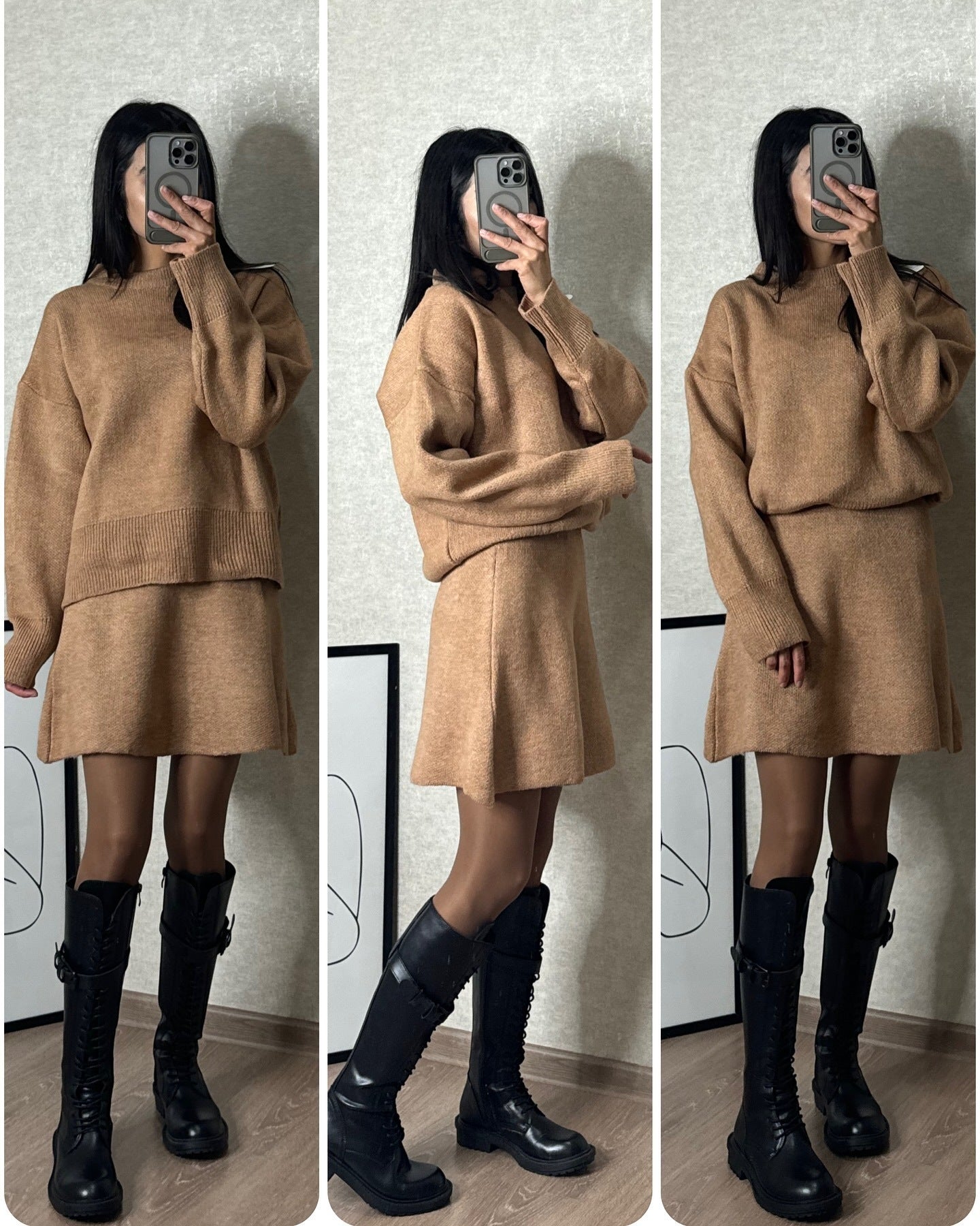 Luxlili | | Ensemble en maille 2 pièces pour femme Laurienne Paris