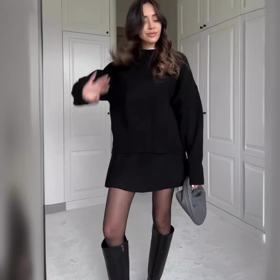 Luxlili | | Ensemble en maille 2 pièces pour femme Laurienne Paris