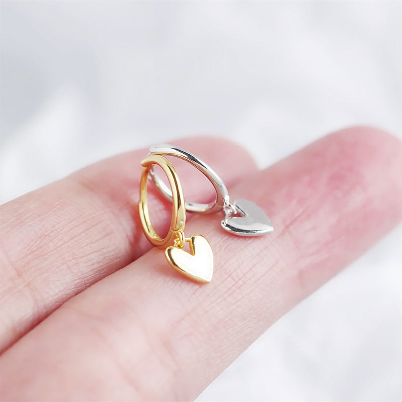 Luxlili | Boucles d’oreilles cœur – Bijoux haut de gamme au style raffiné Laurienne Paris