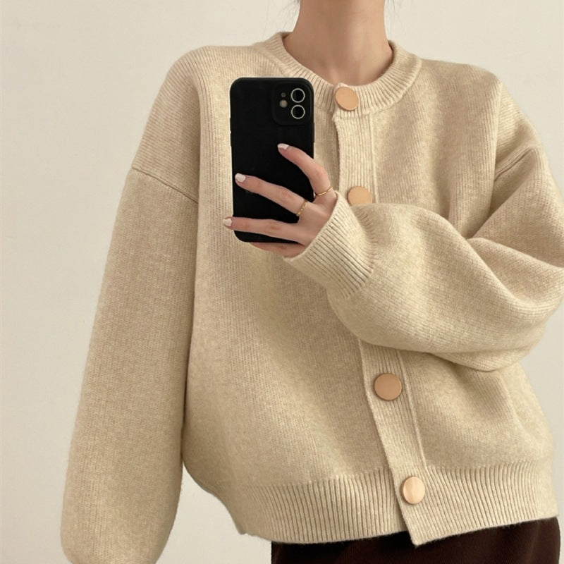 Soléa™ | Cardigan Maille Loose Chic Luxlili