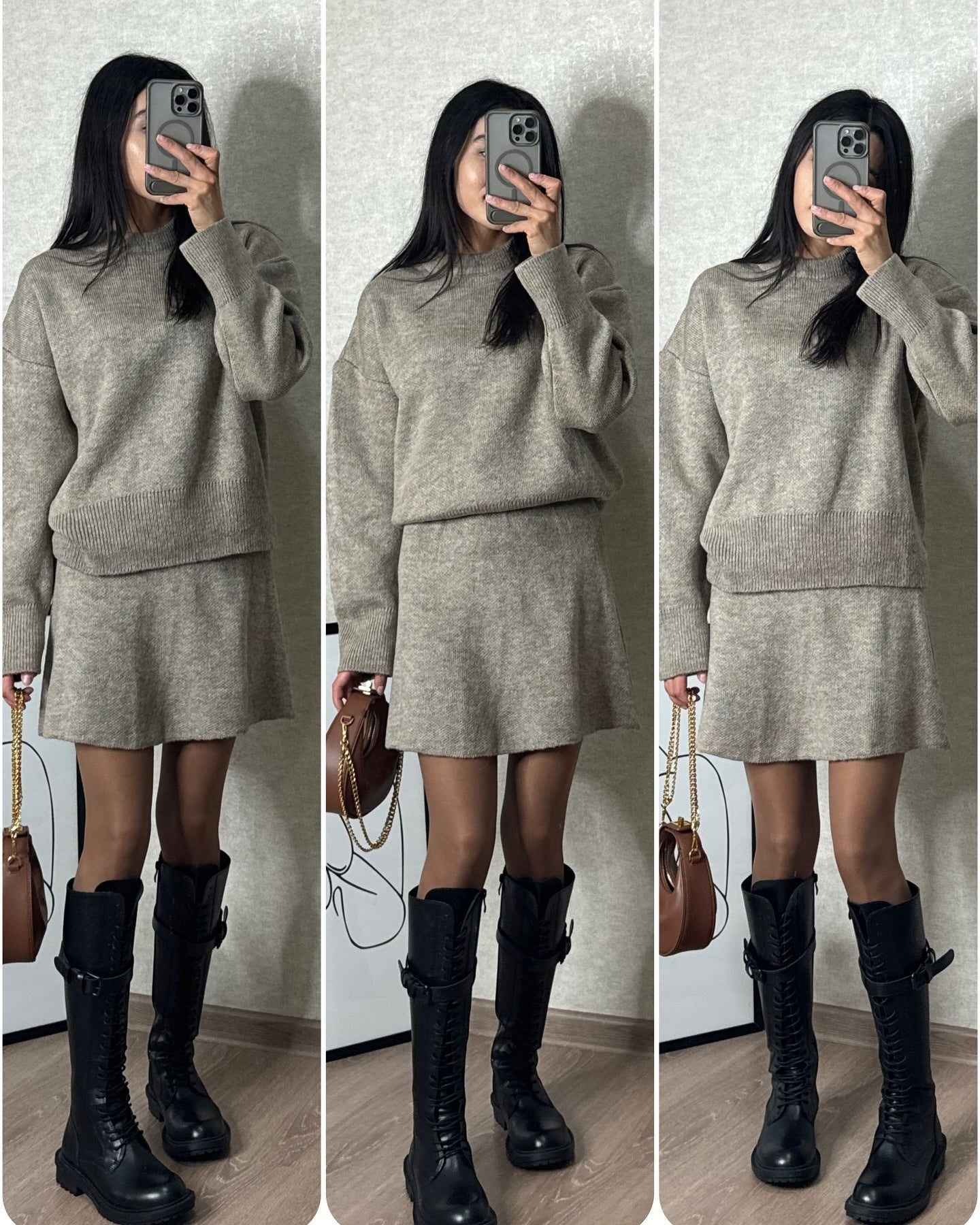 Luxlili | | Ensemble en maille 2 pièces pour femme Laurienne Paris
