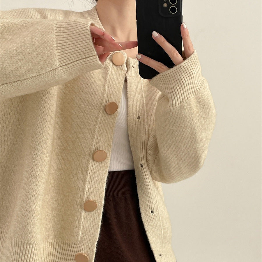Soléa™ | Cardigan Maille Loose Chic Luxlili