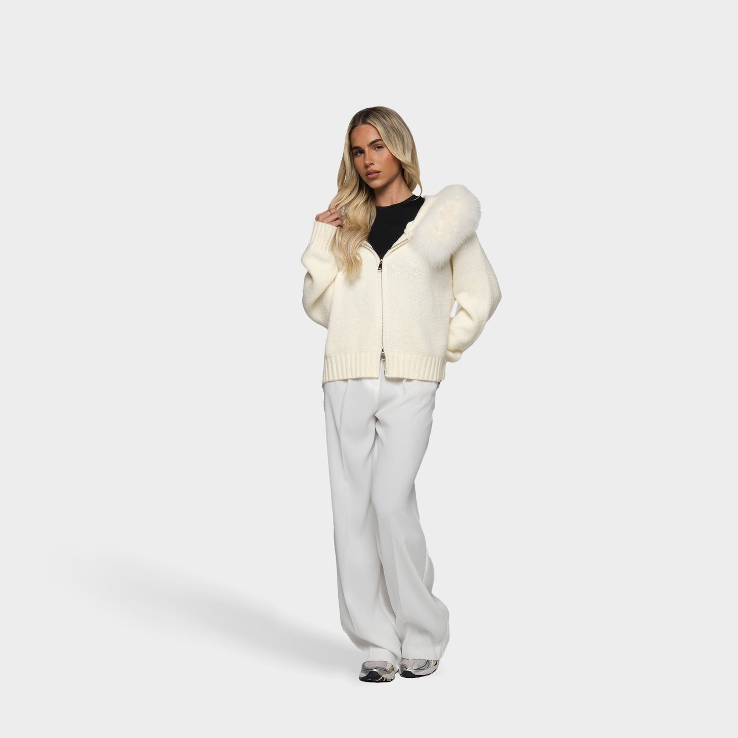 Cardigan Capuche Fourrure™ Luxlili