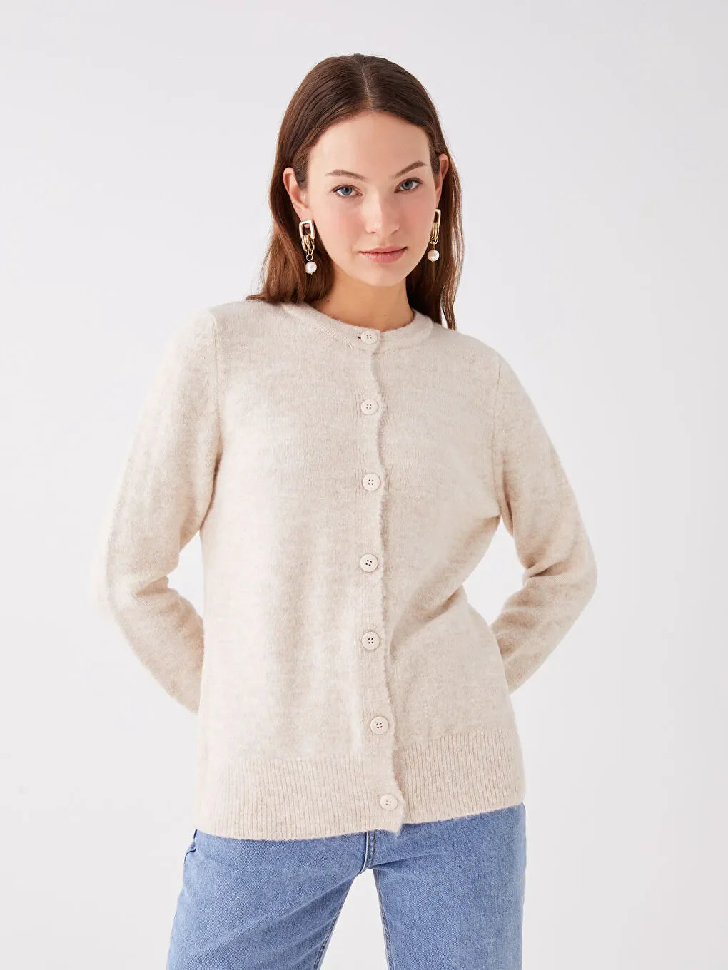 Tricotis™ | Cardigan Tricoté Boutonné Femme Luxlili