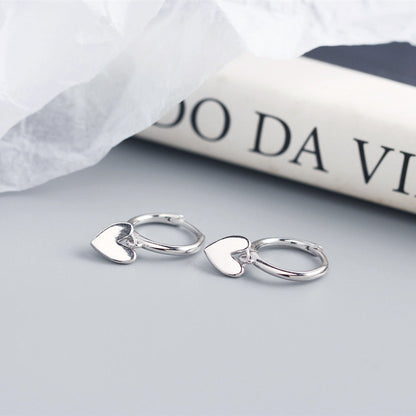 Luxlili | Boucles d’oreilles cœur – Bijoux haut de gamme au style raffiné Laurienne Paris