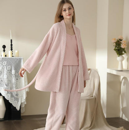 Angoréa™ | Pyjama Uni Polaire Corail Chaud