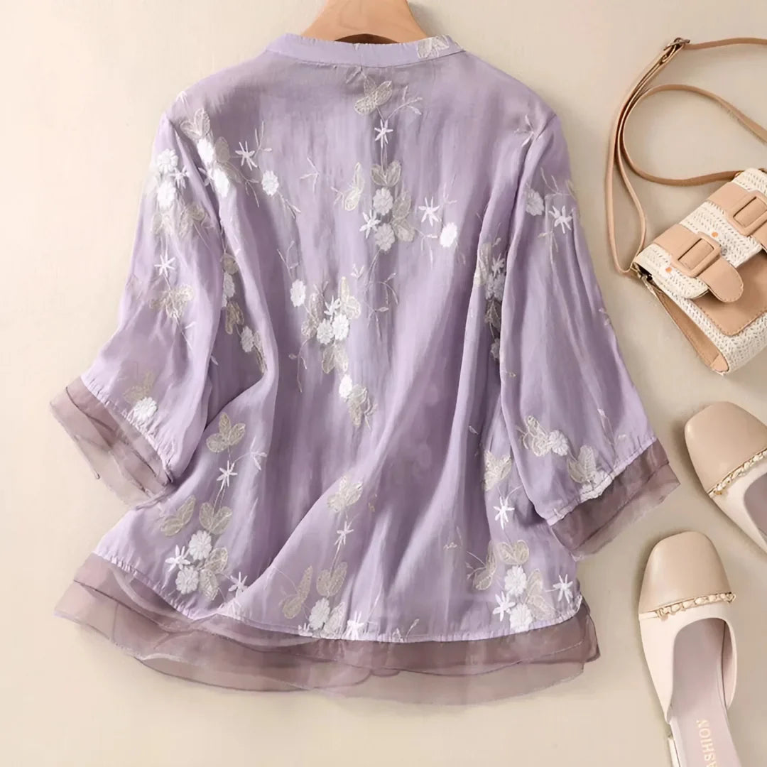 Beautéline™ | Blouse brodée Luxlili