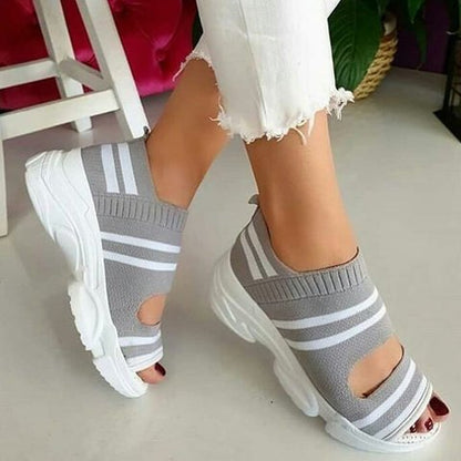 Sandales légères femme – confort & semelle épaisse Laurienne Paris