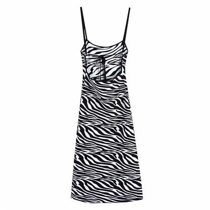 Robe en jersey jacquard à imprimé animal Laurienne Paris