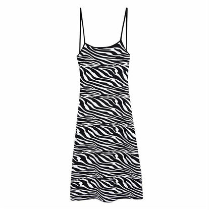 Robe en jersey jacquard à imprimé animal Laurienne Paris