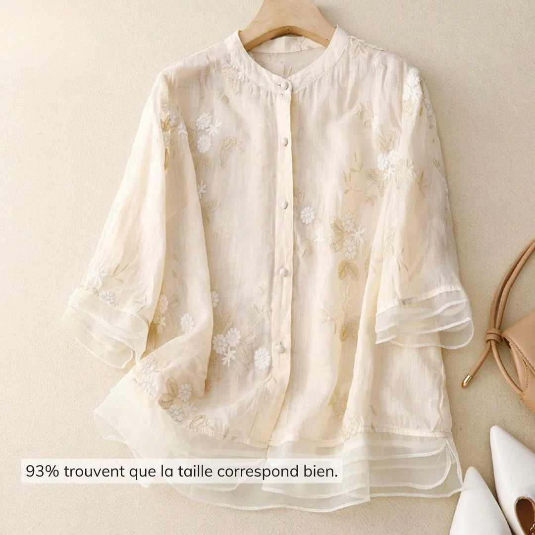 Beautéline™ | Blouse brodée Luxlili
