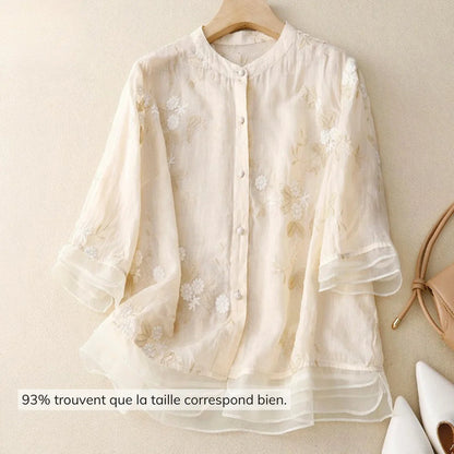 Beautéline™ | Blouse brodée Luxlili