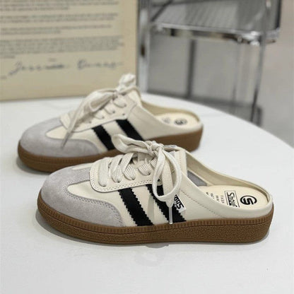 Women's Mid-Season Fall Slippers - Casual Outdoor Sneakers Laurienne Paris