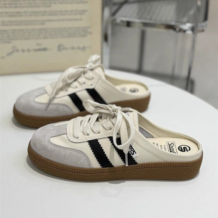 Women's Mid-Season Fall Slippers - Casual Outdoor Sneakers Laurienne Paris
