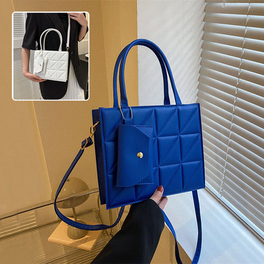 Luxe | Sac à carreaux avec mini portefeuille Luxlili