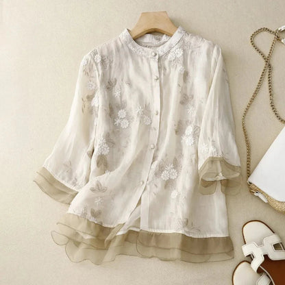 Beautéline™ | Blouse brodée Luxlili