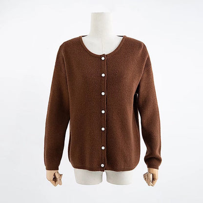 Tricotis™ | Cardigan Tricoté Boutonné Femme