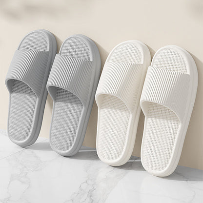 Luxlili | Chaussons d’intérieur à rayures pour femmes et hommes Laurienne Paris
