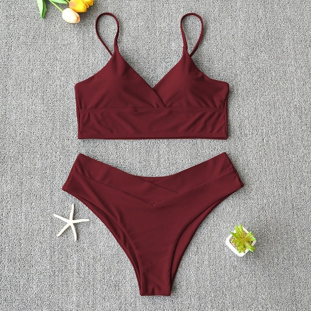 Maillot de bain femme deux pièces Laurienne Paris