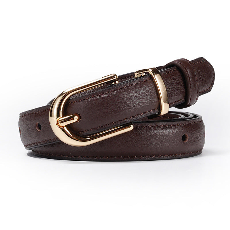 Luxlili | Ceinture femme en cuir véritable – tendance et s’adapte à toutes Laurienne Paris